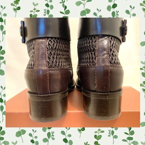 Aquatalia RARE stretch leather riding boots size 6 - Picture 8 of 11